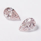 Light Brown Pink Diamond Pair (0.47, 0.46 cts)